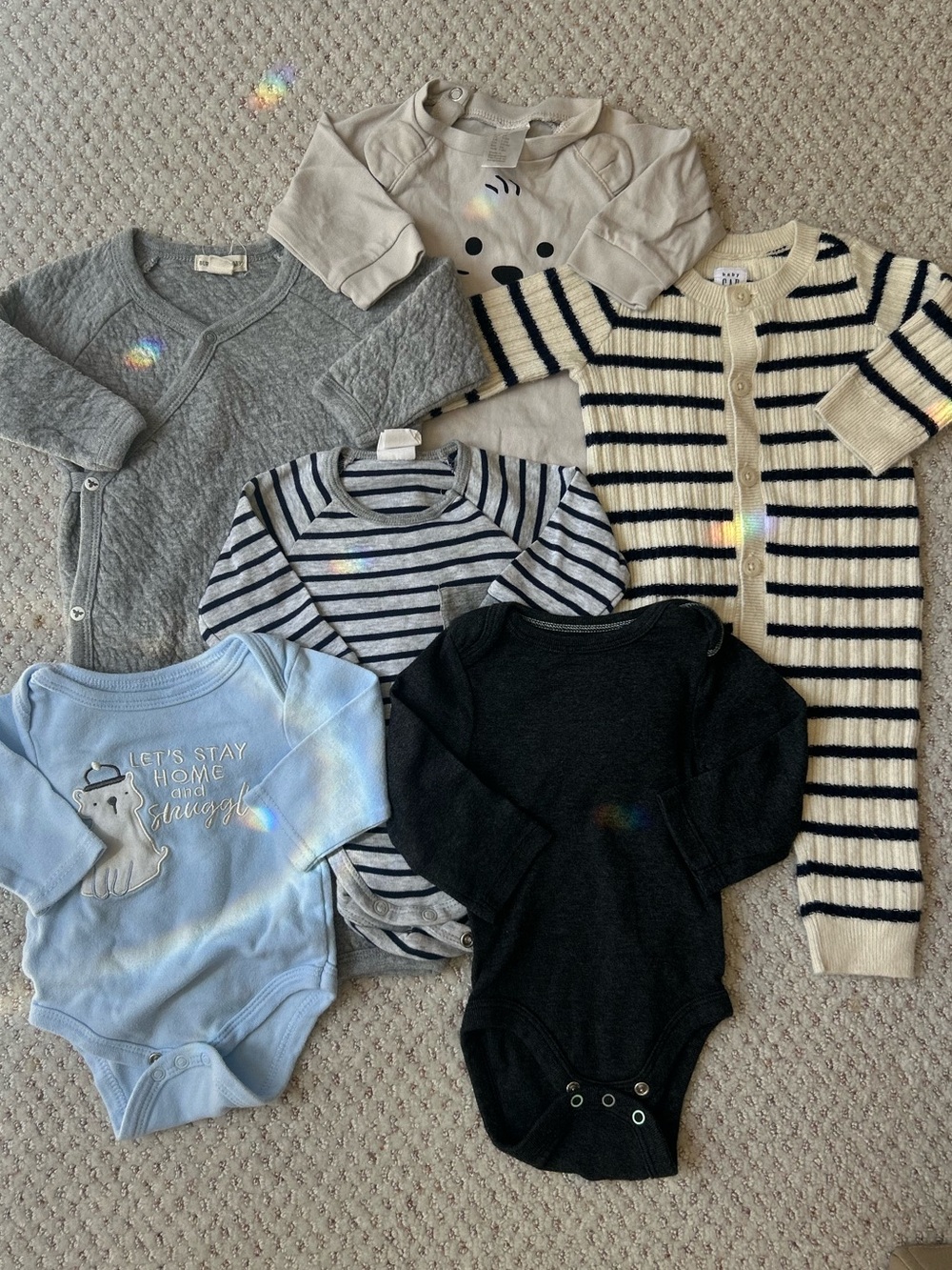 0-3 month long sleeve bundle